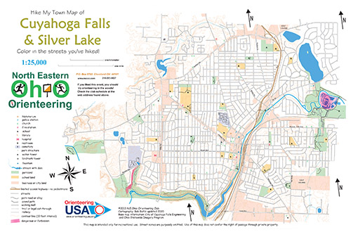 Orienteering Maps | City of Cuyahoga Falls